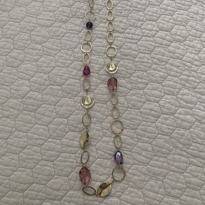 Beautiful gold/purple Chico’s necklace.